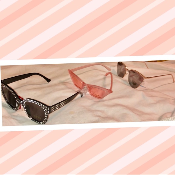 ❌Sold out📍Cute fashion fun trendy glasses 4less $ - Picture 4 of 8